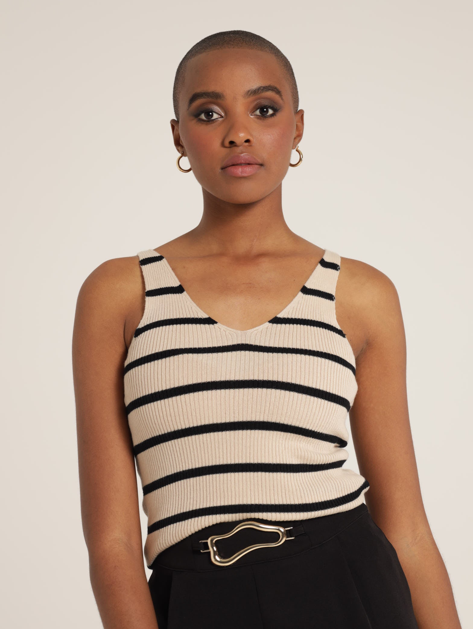 Ladies Stripe Knitwear Cami Top Edgars Namibia