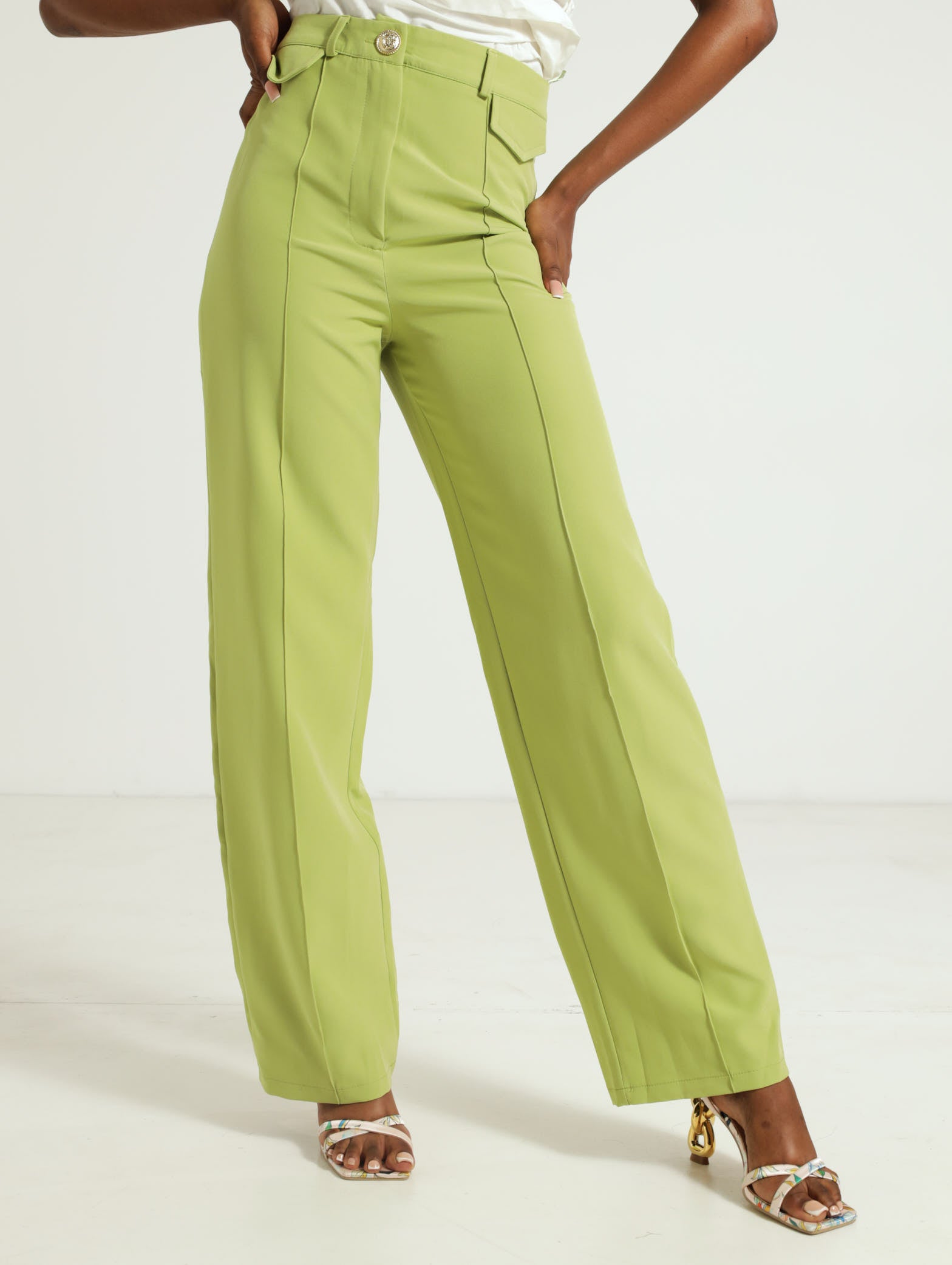 Pocket Flap Detail Wideleg Pants Edgars Namibia