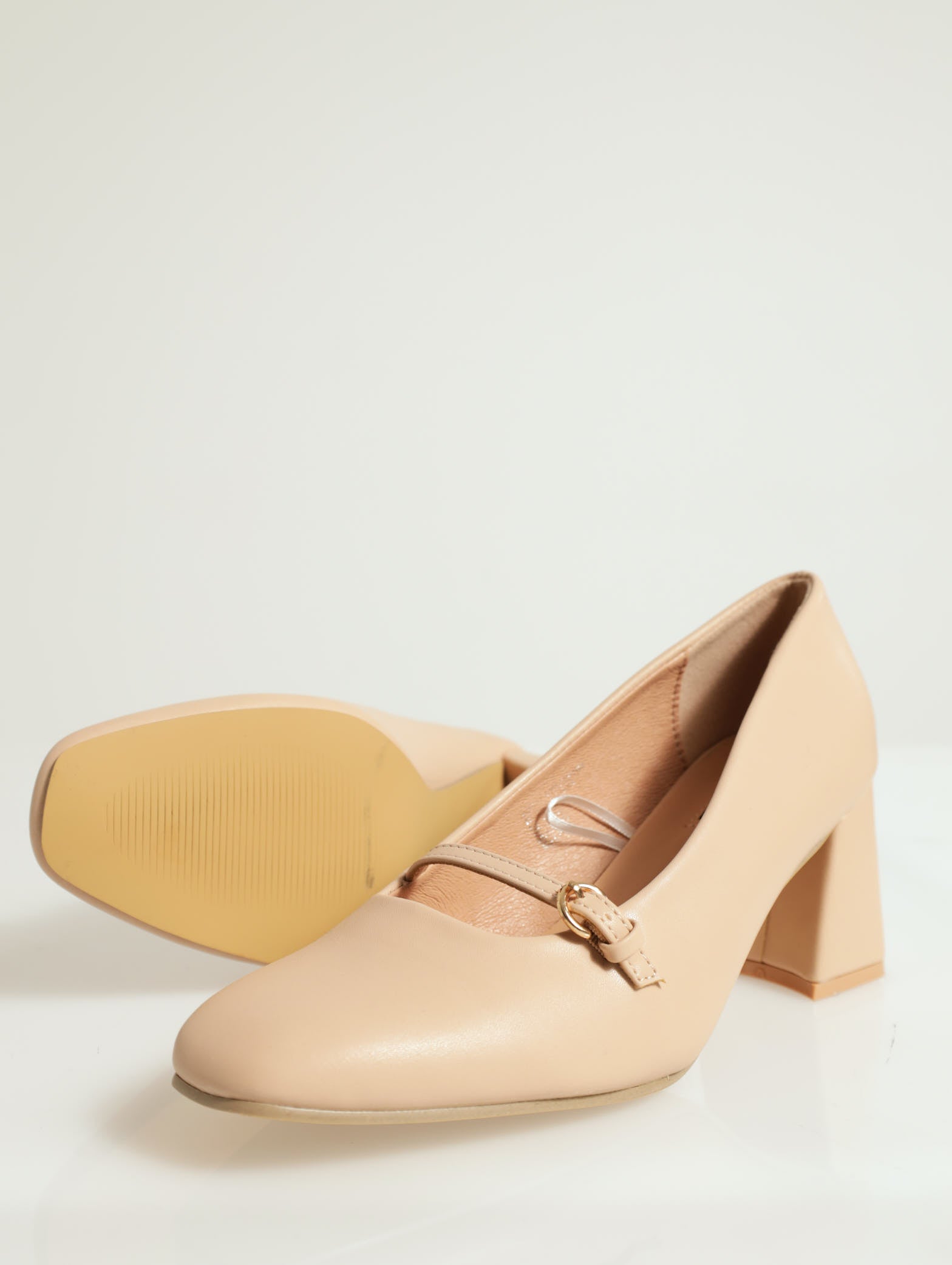 Mary Jane Court Flared Block Heel Edgars Namibia
