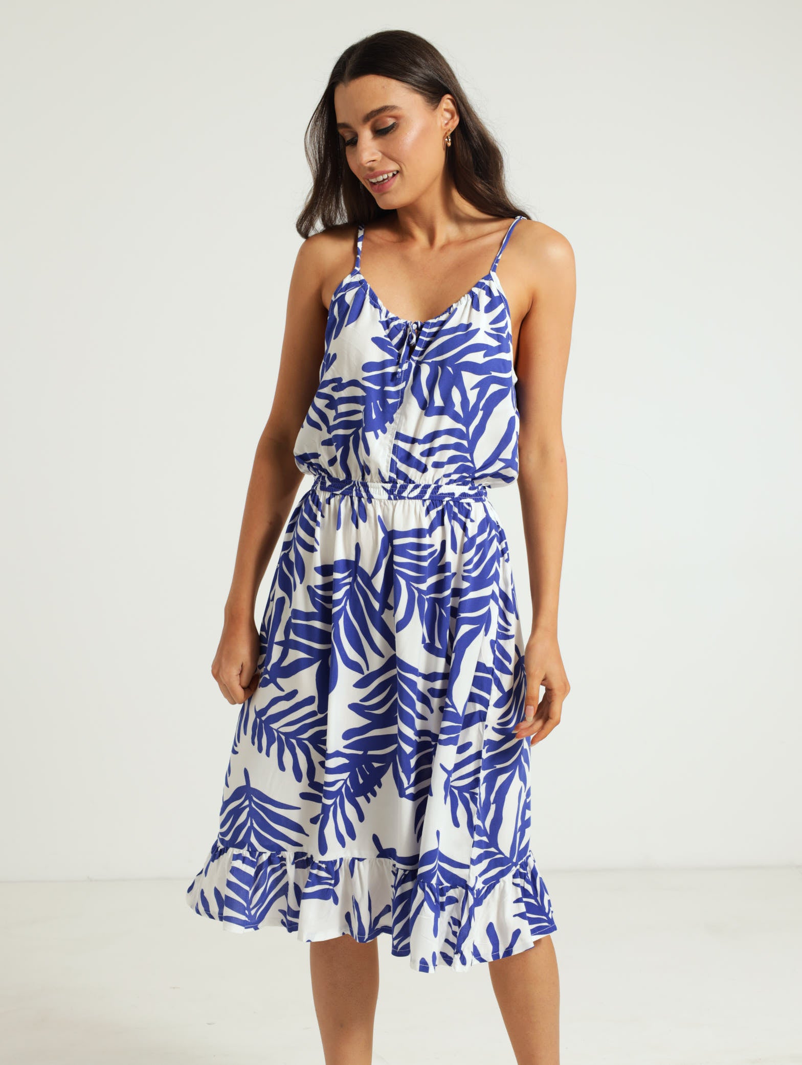 Strappy Waisted Mini Dress Cobalt Edgars Namibia