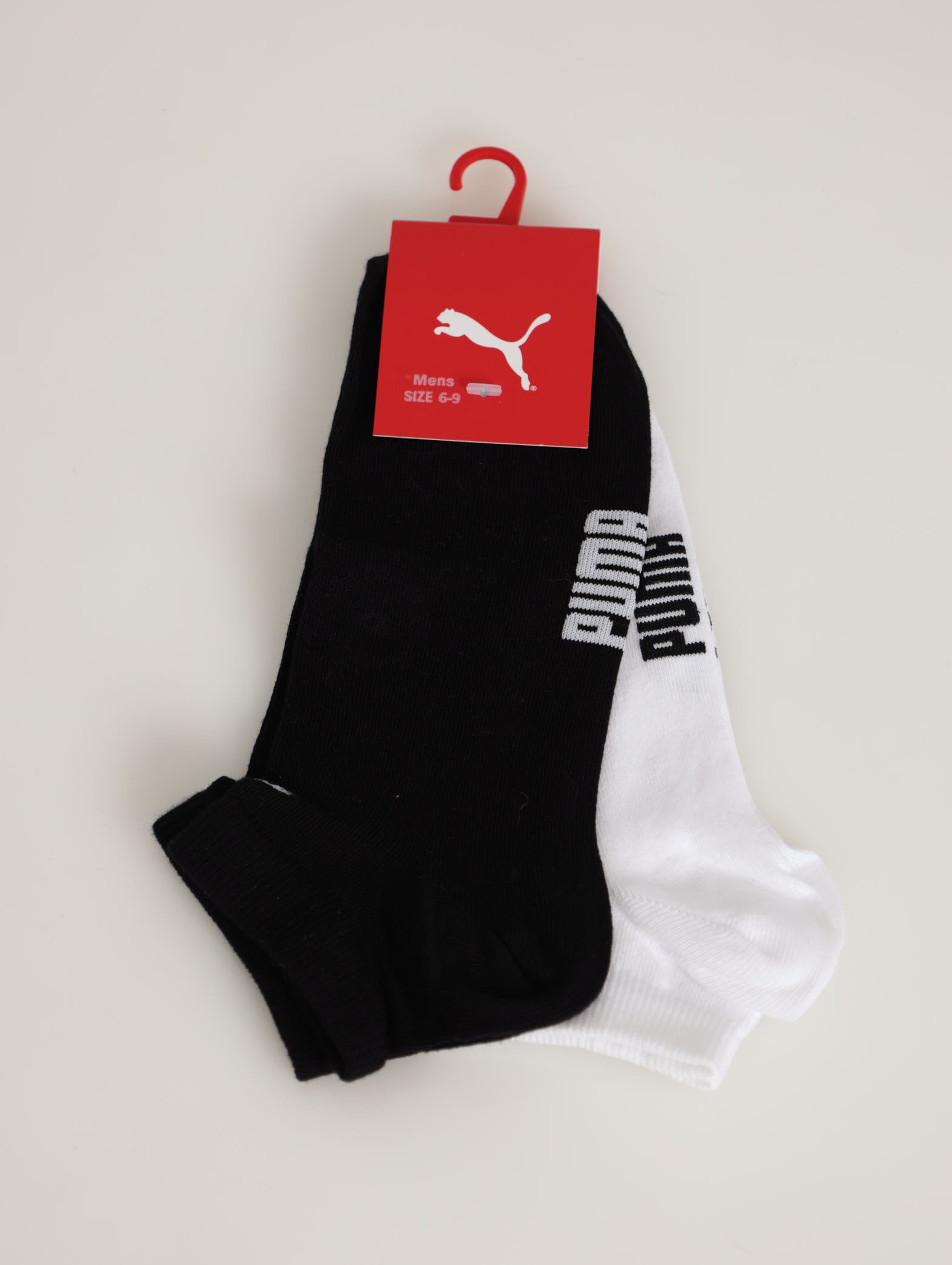 Men's 2 Pack Foot Protector Secret Sock Black/White Edgars Namibia