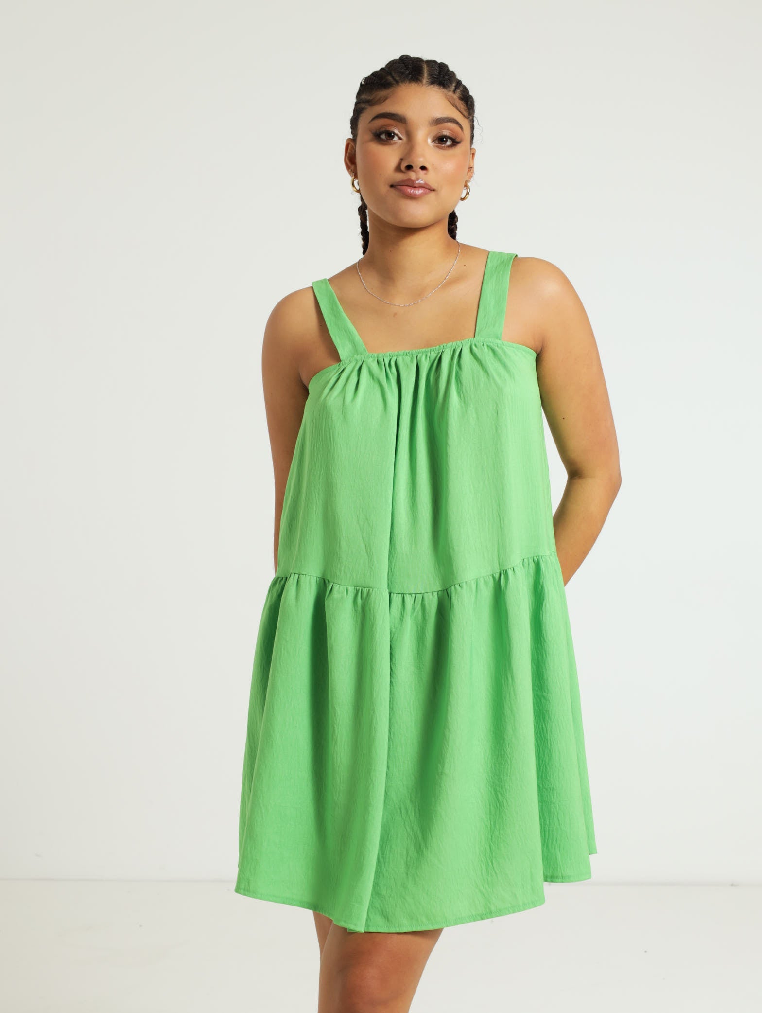 Strappy Tiered Mini Swing Dress Edgars Namibia