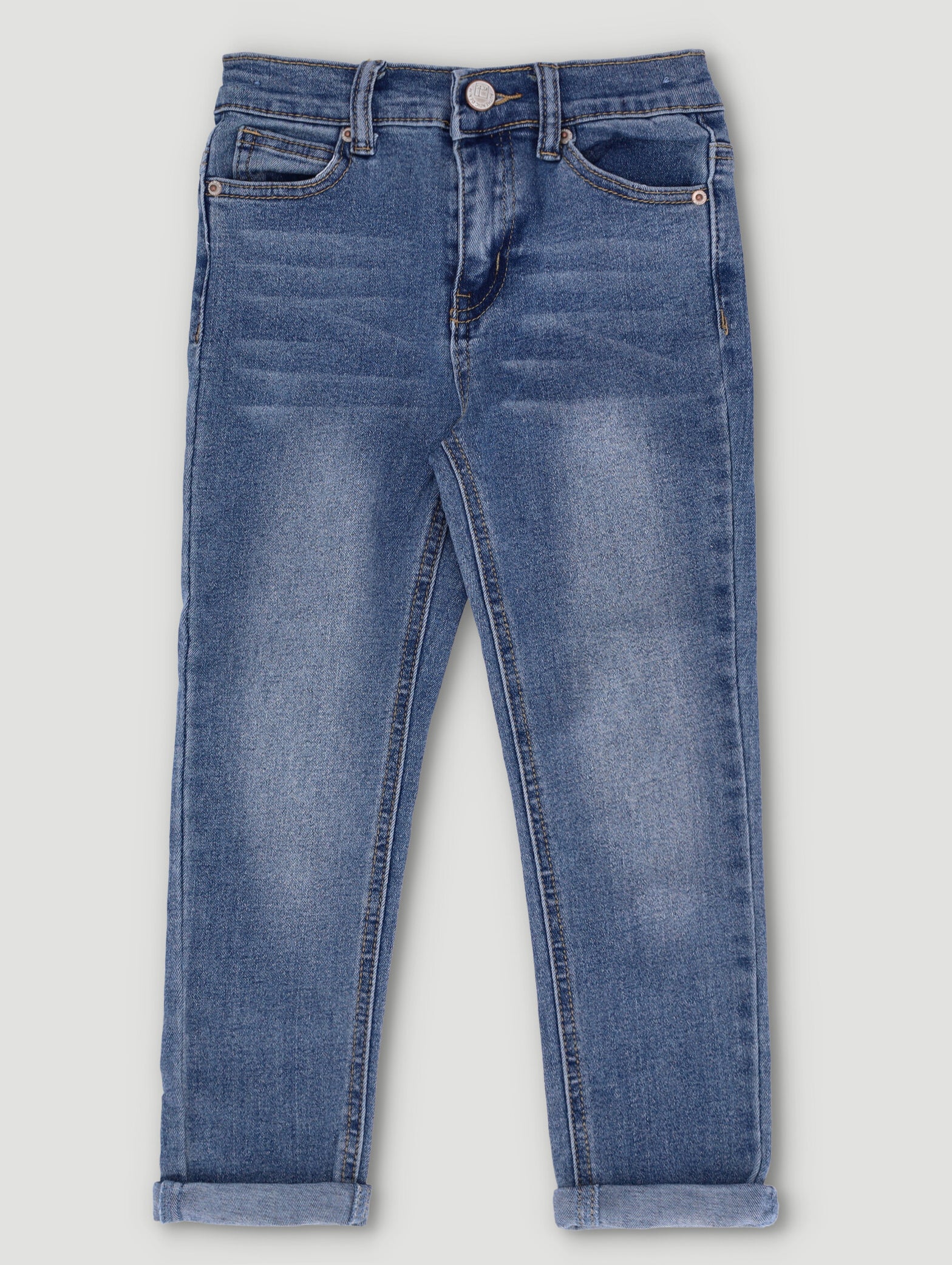 Pre-Boys Adjustable Denim Jeans - Light Blue – Edgars Namibia