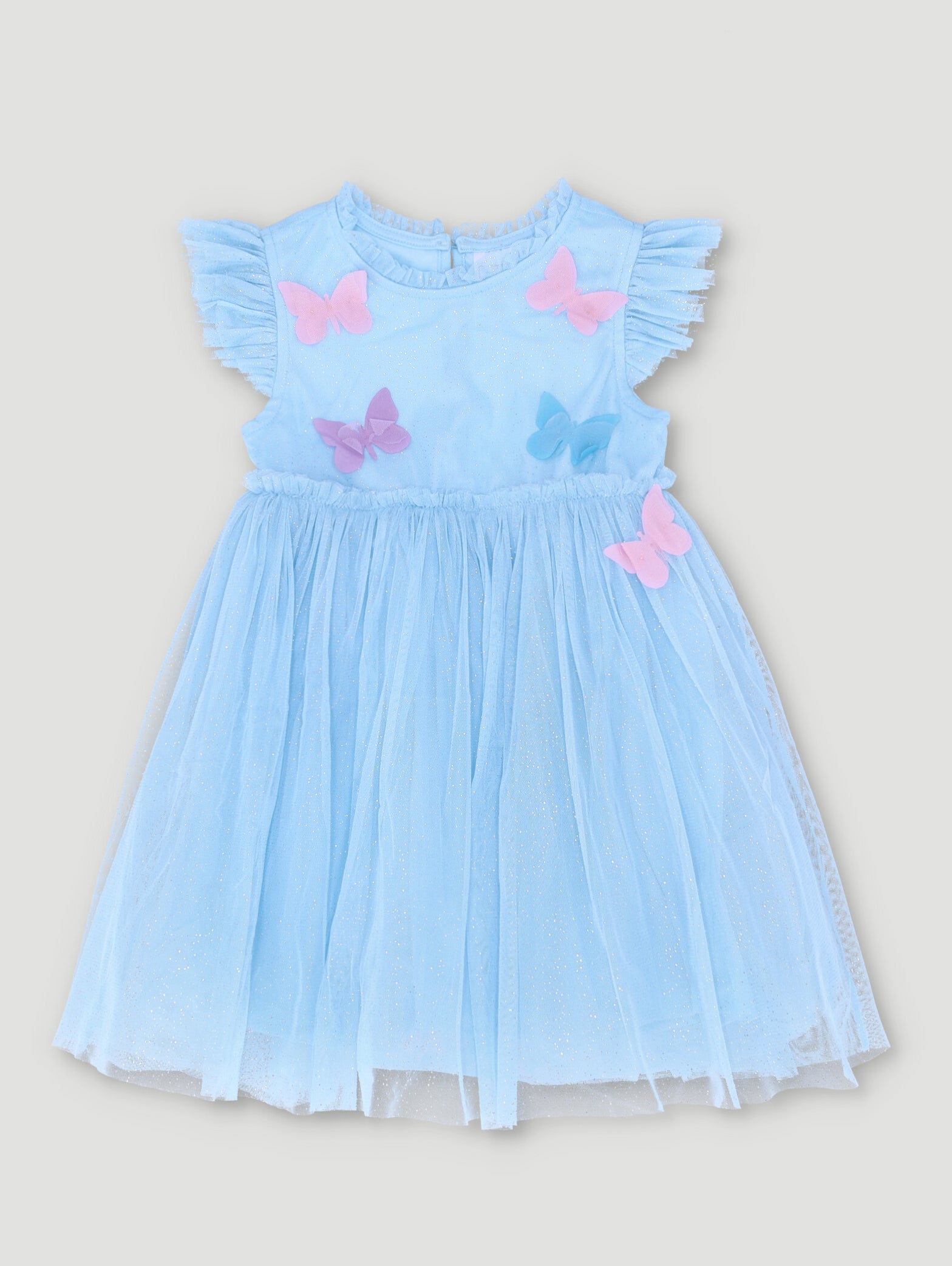 PreGirls Butterfly Party Dress Light Blue Edgars Namibia