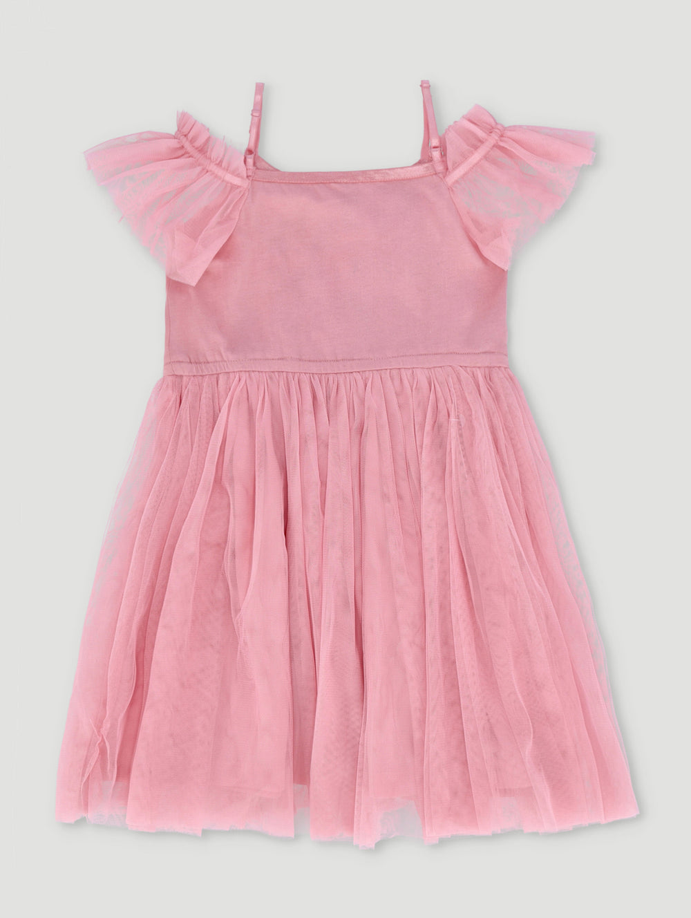Pre-Girls Fashion Skirt With Frills - Pink