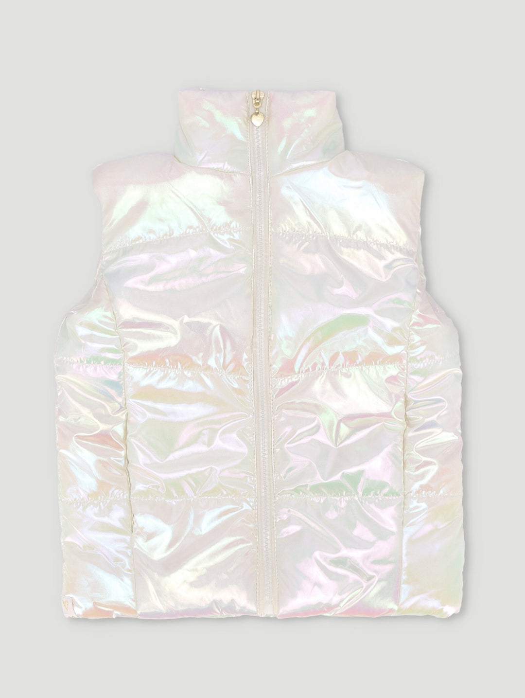 PreGirls Iridescent Gilet Jacket White Edgars Namibia