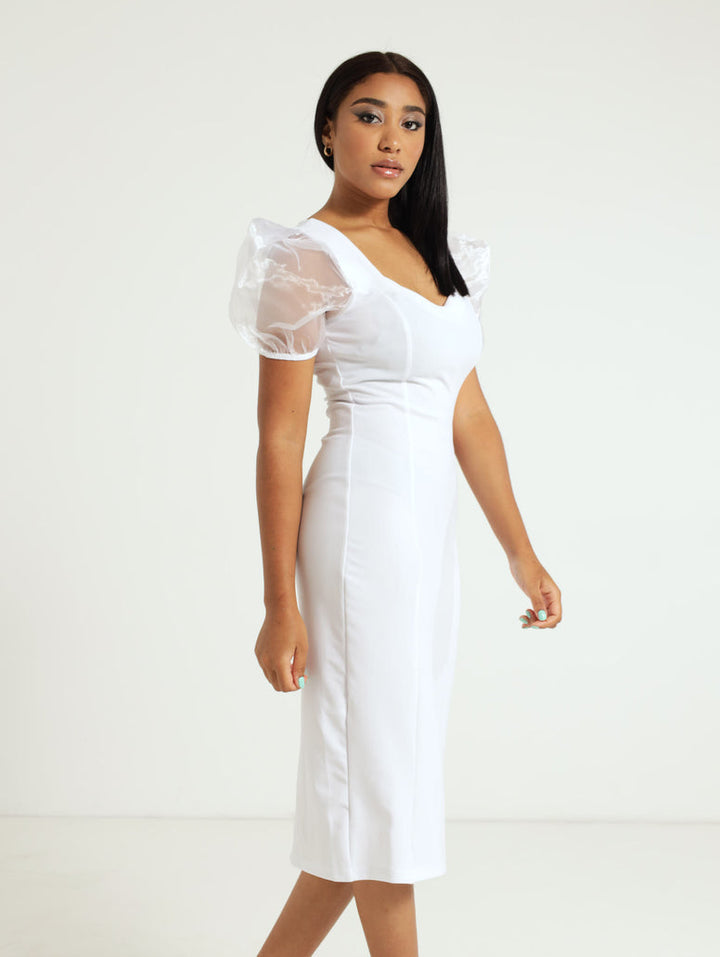 Ladies Organza Short Sleeve Combo Dress Edgars Namibia