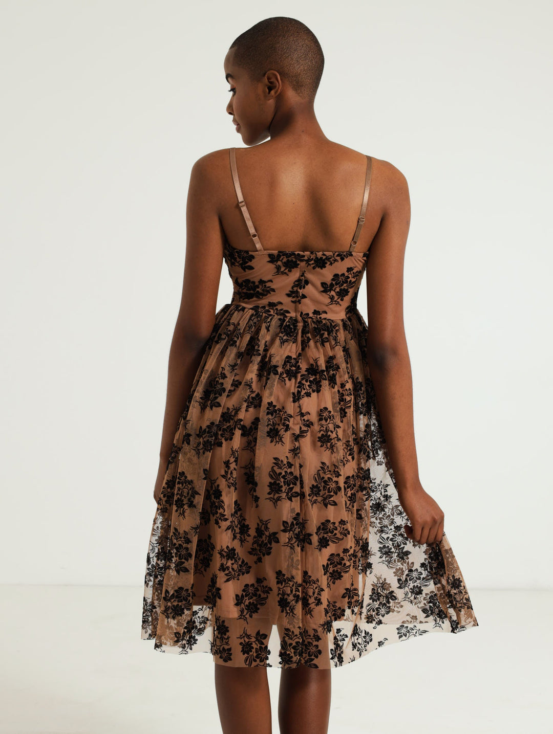 Floral Flocked Corset Top Prom Dress Edgars Namibia