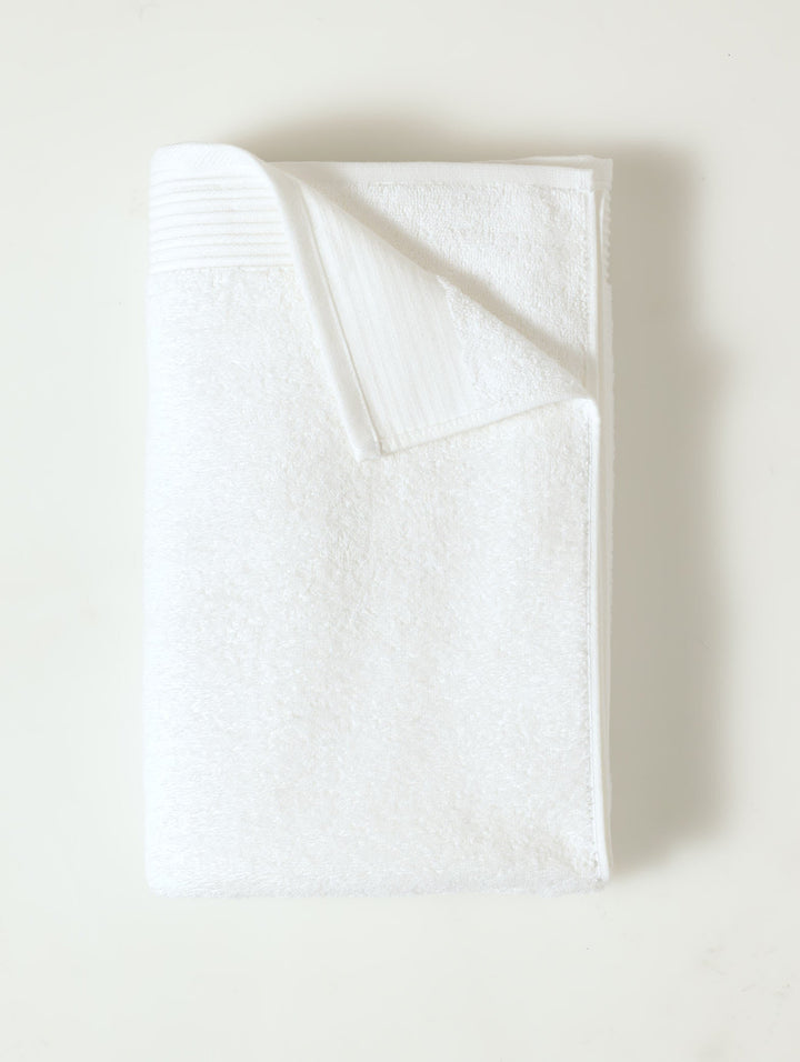 Signature Ripple Border Towels White Edgars Namibia